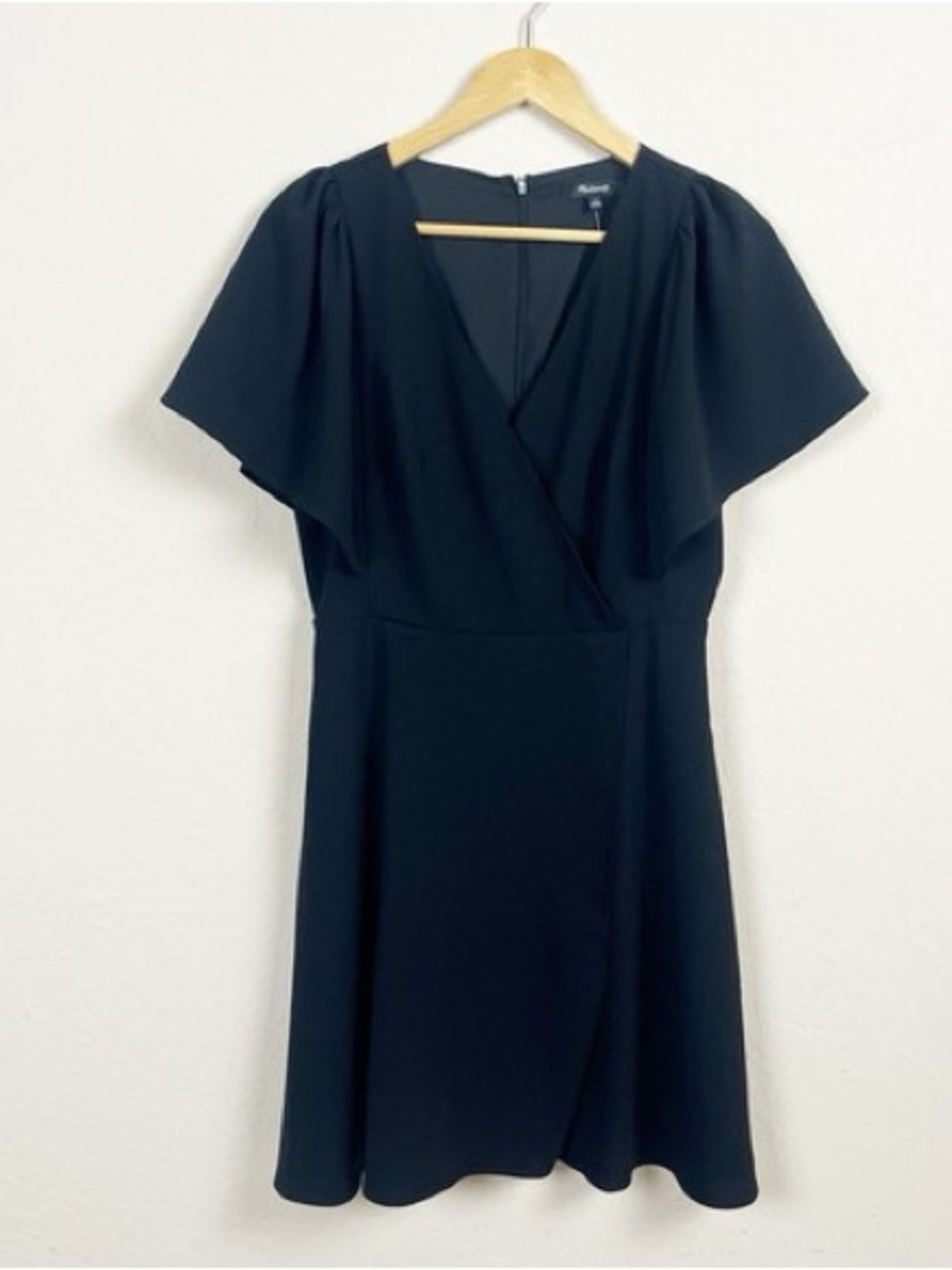 Madewell Elegant Black Mini Dress